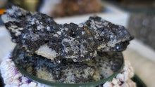 Load image into Gallery viewer, 3.5" Bulgarian Sphalerite Quartz Galena Pyrite Crystal
