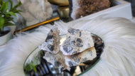 Bulgarian Quartz Galena Crystal Clusters 2pcs