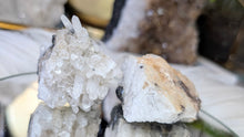 Load image into Gallery viewer, Bulgarian Quartz Galena Crystal Clusters 2pcs
