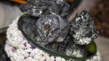 Load image into Gallery viewer, Bulgarian Quartz Sphalerite Galena Crystal Clusters 3pcs
