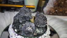 Load image into Gallery viewer, Bulgarian Quartz Sphalerite Galena Crystal Clusters 3pcs
