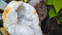 Load image into Gallery viewer, 3.5" Moroccan Chalcedony Quartz Crystal Cluster Geode
