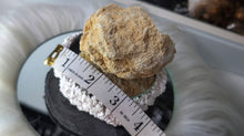 Load image into Gallery viewer, 3.5" Moroccan Chalcedony Quartz Crystal Cluster Geode

