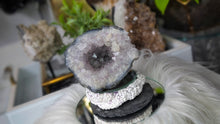 Load image into Gallery viewer, 4" Amethyst Quartz Crystal Geode
