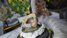 Load image into Gallery viewer, 2.5" Keokuk Calcite Crystal Geode
