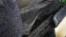 Load image into Gallery viewer, Adrianna Papell Black Faux Fur Trench Coat XL NWT
