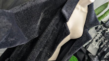 Load image into Gallery viewer, Adrianna Papell Black Faux Fur Trench Coat XL NWT
