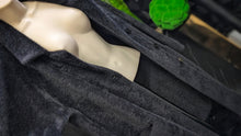 Load image into Gallery viewer, Adrianna Papell Black Faux Fur Trench Coat XL NWT

