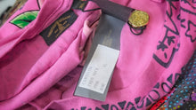 Load image into Gallery viewer, Christian Audigier Pink Rose &amp; Cross Rhinestone Accent Dress XL NWT
