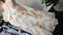 Load image into Gallery viewer, Shein Bae White Flowy Floral Tunic Top MD NWT
