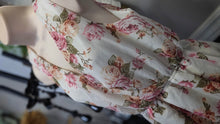 Load image into Gallery viewer, Emi &amp; Joe Floral Rose Surplice Blouse MD

