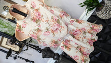 Load image into Gallery viewer, Emi &amp; Joe Floral Rose Surplice Blouse MD
