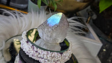 Load image into Gallery viewer, 2" Angel Aura Amethyst Crystal Point
