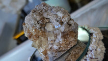 Load image into Gallery viewer, 2.5" Yellow Fluorite &amp; Calcite Crystal Cluster RARE
