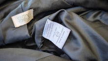 Load image into Gallery viewer, Suzy Shier Vintage Black Satin Blazer MD-LG
