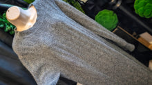 Load image into Gallery viewer, "A New Day" Soft Grey Sweater Dress LG-XL
