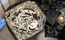 Load image into Gallery viewer, Black Y2K Vintage SRH Biker Bandana
