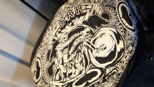 Load image into Gallery viewer, Black Y2K Vintage SRH Biker Bandana
