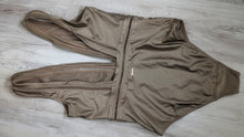 Load image into Gallery viewer, Ted Baker Olive Gessie Plunge Bathing Suit SM
