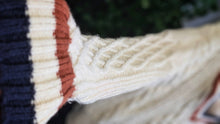 Load image into Gallery viewer, American Eagle Collegiate Cable Knit Sweater XL
