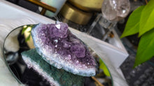 Load image into Gallery viewer, 4" Brazil Amethyst &amp; Agate Crystal Cluster
