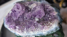 Load image into Gallery viewer, 4" Brazil Amethyst &amp; Agate Crystal Cluster
