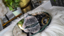 Load image into Gallery viewer, 2" Rare Amethyst Green Agate Crystal Cluster
