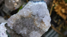 Load image into Gallery viewer, 3.5" Druzy Flower Amethyst Crystal Cluster
