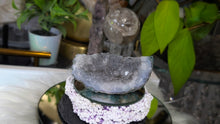 Load image into Gallery viewer, 3" Amethyst &amp; Blue Agate Crystal Cluster
