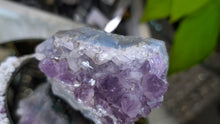 Load image into Gallery viewer, 2.5" Amethyst &amp; Blue Agate Crystal Cluster
