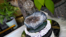 Load image into Gallery viewer, 3" Amethyst &amp; Blue Agate Crystal Cluster
