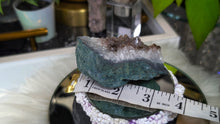 Load image into Gallery viewer, 3" Amethyst &amp; Blue Agate Crystal Cluster
