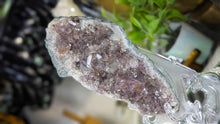 Load image into Gallery viewer, 5" Smokey Amethyst Crystal Cluster
