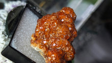 Load image into Gallery viewer, 2" Rare Fujian Province of China Garnet Crystal in Display Case
