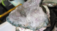 Load image into Gallery viewer, 4" Amethyst Agate Crystal Cluster
