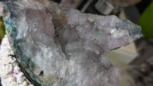 Load image into Gallery viewer, 4" Amethyst Agate Crystal Cluster
