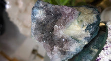 Load image into Gallery viewer, 3" Druzy Amethyst &amp; Agate Crystal Cluster
