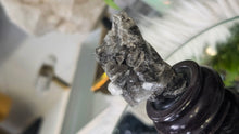 Load image into Gallery viewer, 3" Rare Black Calcite Mineral Crystal on Stand
