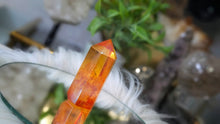 Load image into Gallery viewer, 2.5" Orange Angel Aura Quartz Crystal Tower
