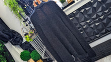 Load image into Gallery viewer, A MTL 1980 Black Sweater Cardigan XL-2X
