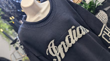 Load image into Gallery viewer, Indian Motorcycle Vintage Men's Black *CHIEF* Sweater XL
