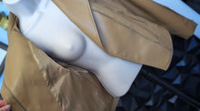 Load image into Gallery viewer, Michael Kors Caramel Pu Leather Moto Jacket
