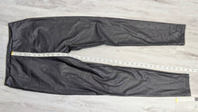 Load image into Gallery viewer, 7 for all Mankind Grey Pu Leather Leggings MD
