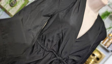 Load image into Gallery viewer, Kardashian Kollection Black Long Sleeve Shorts Jumpsuit XS
