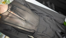 Load image into Gallery viewer, Kardashian Kollection Black Long Sleeve Shorts Jumpsuit XS
