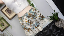 Load image into Gallery viewer, Ardene Baby Blue Floral &amp; Lace Shorts XS-SM
