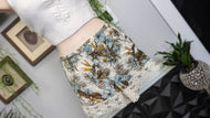 Ardene Baby Blue Floral & Lace Shorts XS-SM