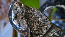 Load image into Gallery viewer, 2.5" Polished Peru Pyrite Crystal Cluster
