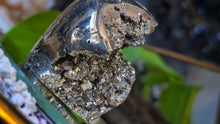 Load image into Gallery viewer, 2.5" Polished Peru Pyrite Crystal Cluster
