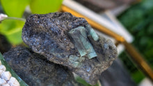Load image into Gallery viewer, 2" Polished Emerald in Rough Mica Matrix
